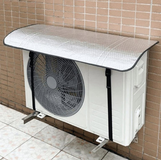Outdoor AC Cover for All Seasons Waterproof, UV Resistant, Windproof, Dustproof, Heat Insulation, Flame Retardant