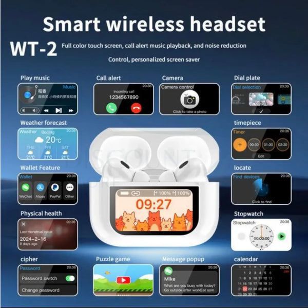 A9 pro led earbuds