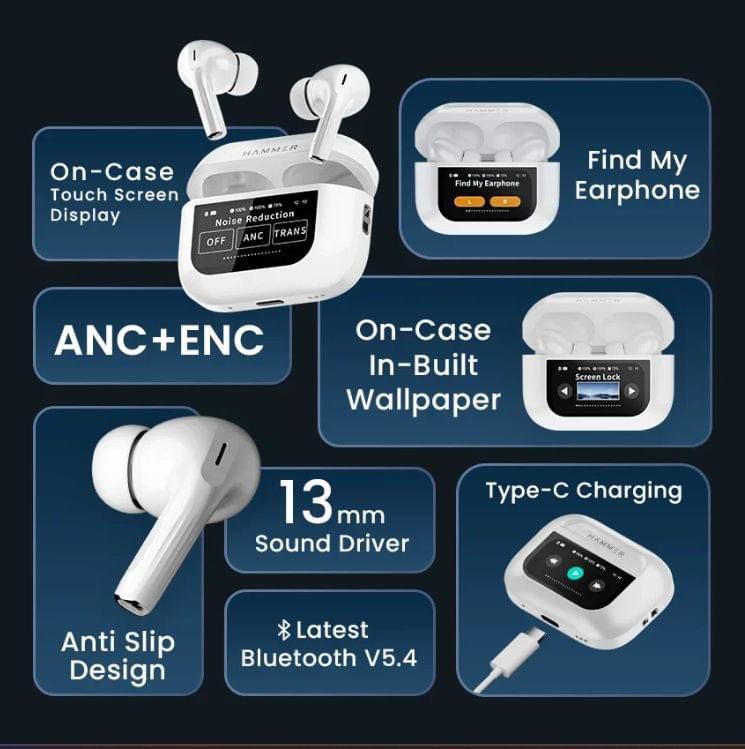 A9 pro led earbuds