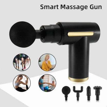 4 in 1 premium quality Muscle Massage Gun, Handheld Deep Tissue Massager
