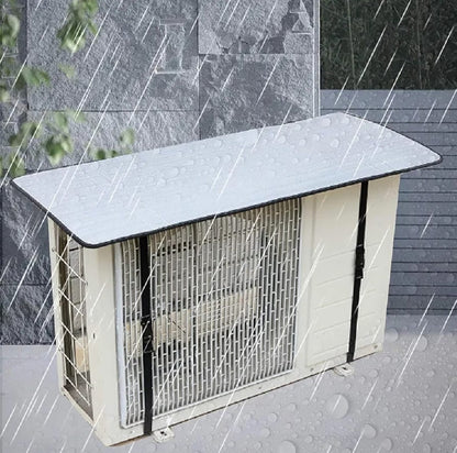 Outdoor AC Cover for All Seasons Waterproof, UV Resistant, Windproof, Dustproof, Heat Insulation, Flame Retardant